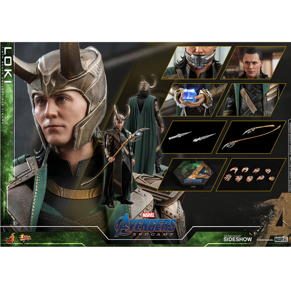 Shop Hot Toys Marvel Avengers: Endgame - Loki 1:6 Scale Collectible Figure at ZOMBIE.CO.UK