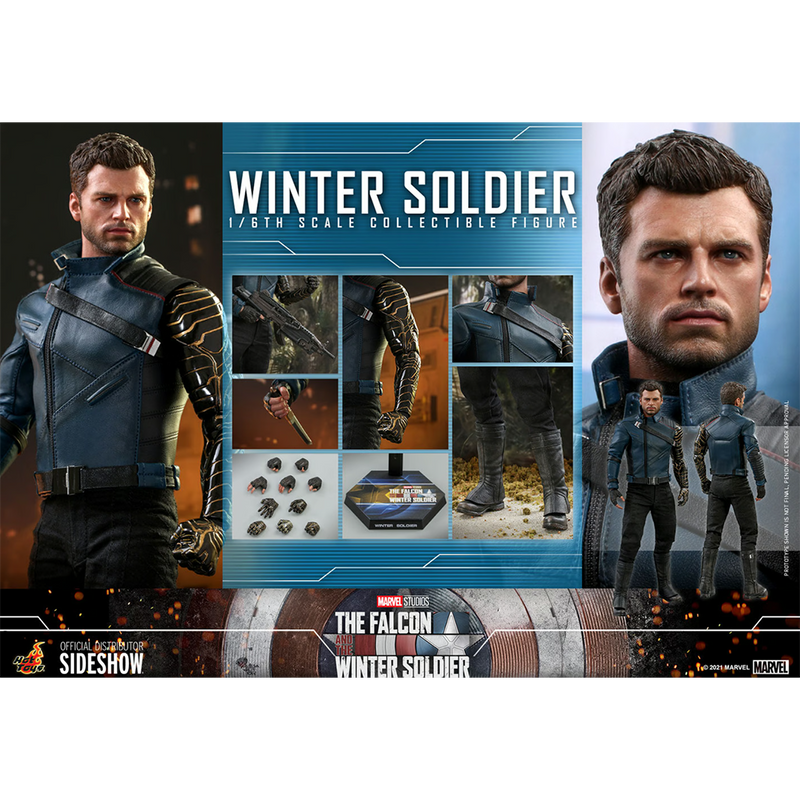 Hot Toys 1:6 Scale Winter Soldier Figure at Zombie.co.uk