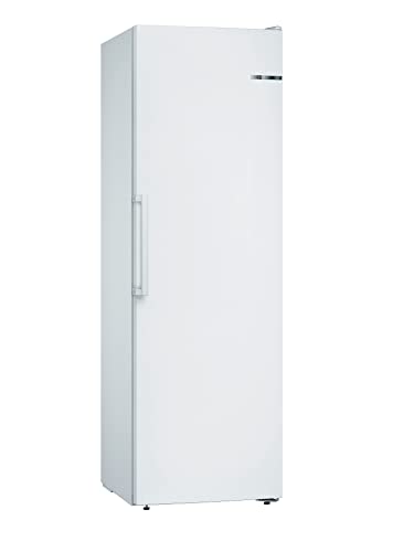 Bosch Serie 4 GSN36VWFPG Freestanding Freezer with NoFrost, BigBox Frozen Food Drawer, VarioZone, 186x60cm, White