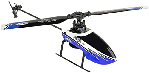 Twister Ninja 250 RC Helicopter w/Pilot Assist+Stabilisation+Altitude Hold -Blue