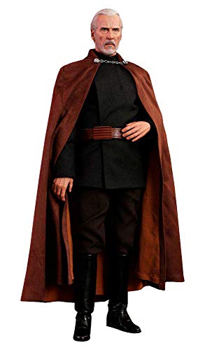 Hot Toys Star Wars Episode II: Attack of the Clones Movie Masterpiece with Light 1:6 Scale Count Dooku Figure