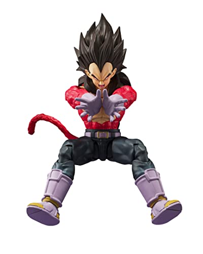 BANDAI Tamashii Nations - Super Saiyan 4 Vegeta Dragon Ball GT, Spirits S.H. Figuarts