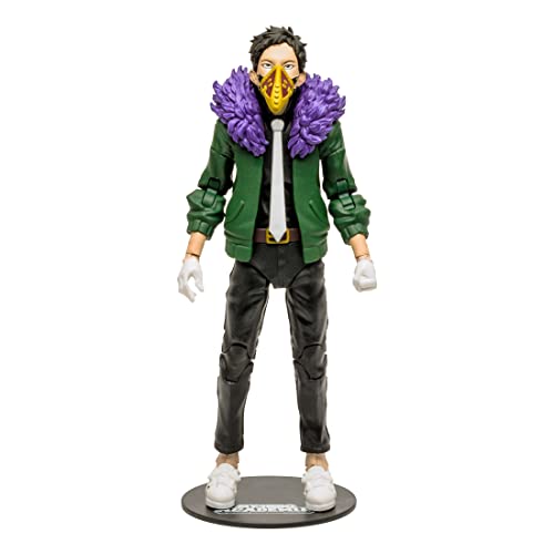 McFarlane Toys, My Hero Academia 7-inch Overhaul Action Figure with 22 Moving Parts, Collectible Hero Academia Figure with Collectors Stand Base - Ages 12+