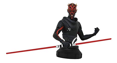 Star Wars Gentle Giant Rebels Darth Maul Mini Bust,Multicolor,6 inches