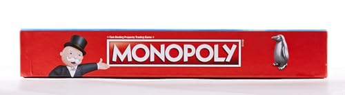 Monopoly Board Game, Family Time Games for Adults and Children, 2 to 6 Players, Strategy Fun for Kids, for Ages 8 and Up