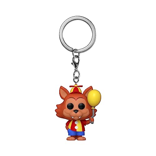 Funko Pop! Keychain: Five Nights At Freddy's (FNAF) SB - Balloon Foxy Novelty Keyring - Collectable Mini Figure - Stocking Filler - Gift Idea - Video Games Fans