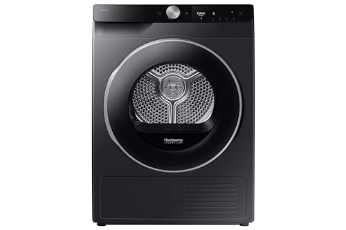 Samsung Series 6 DV90T6240LN/S1 with OptimalDry™, Freestanding Heat Pump Tumble Dryer, 9 kg, Graphite, A+++ Rated