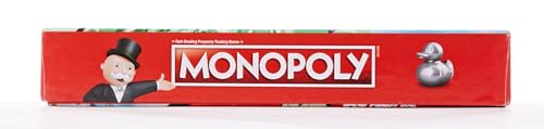 Monopoly Board Game, Family Time Games for Adults and Children, 2 to 6 Players, Strategy Fun for Kids, for Ages 8 and Up