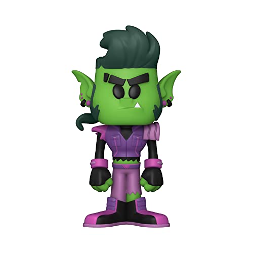 Funko Vinyl SODA: Teen Titans-Metal Beast Boy - 1/6 Odds for Rare Chase Variant - . - (Styles May Vary) - Teen Titans Go! - Collectable Vinyl Figure - Gift Idea - Official Merchandise - TV Fans