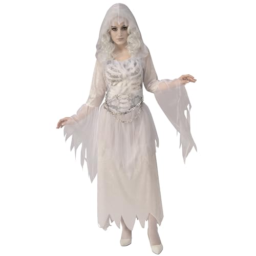 Rubies 1001799M000 Ghostly Woman Adult Fancy Dress, Multi, 14-16