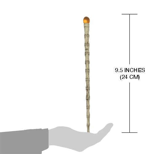 Factory Entertainment FACE408903 Jurassic Park John Hammond Cane 9.5" Scaled Prop Replica Collectible, Amber, M