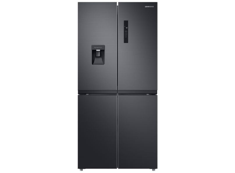 French Style American Fridge Freezer with Twin Cooling Plus in Gentle Black Matt