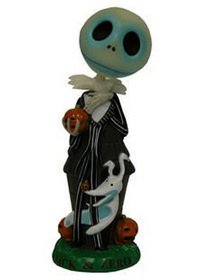 Disney's Nightmare Before Christmas Jack and Zero Glow in the Dark Head Knocker