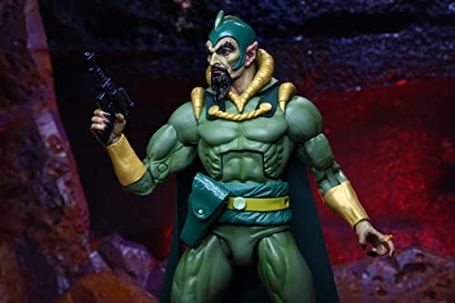 NECA King Features 7” Scale Action Figure – Original Superheroes Flash Gordon Series Ming The Merciless