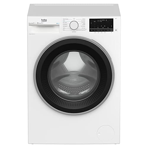 BEKO B3W5841IW 8kg Washing Machine with 1400 rpm - White - A Rated