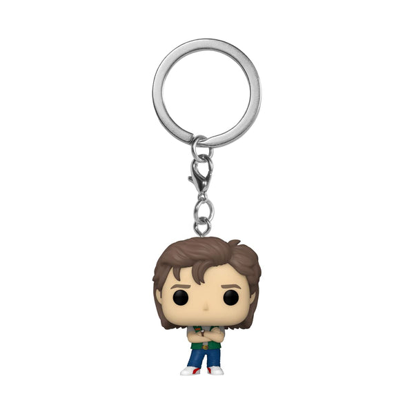 Funko Pop! Keychain: Stranger Things - Steve Harrington Novelty Keyring - Collectable Mini Figure - Stocking Filler - Gift Idea - Official Merchandise - TV Fans - Backpack Decor