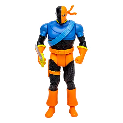 McFarlane Toys, DC Multiverse, 5-inch DC Super Powers Deathstroke (Judas Contract) Action Figure with 5 points of articulations, Collectible DC Retro 1980’s Super Powers Line Figure – Ages 12+