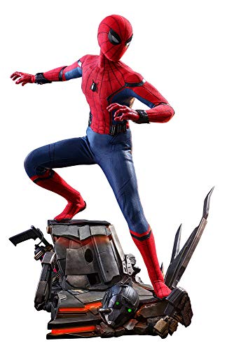 Hot Toys Quarter-Scale Spider-Man: Homecoming, 1/4 Scale Figure, Spider-Man, Multicoloured, (HT905037)