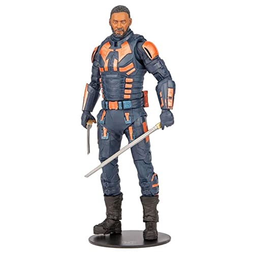 McFarlane Toys, DC Multiverse Build-A 7-inch Bloodsport (Unmasked) Action Figure, Collectible DC Suicide Squad Movie Figure with Stand Base and Unique Collectible Character Card – Ages 12+