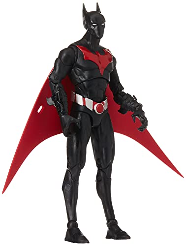 McFarlane Toys, 7-Inch DC Batman Beyond Batman Action Figure with 22 Moving Parts, Collectible DC Figure with Unique Collectible Character Card – Ages 12+