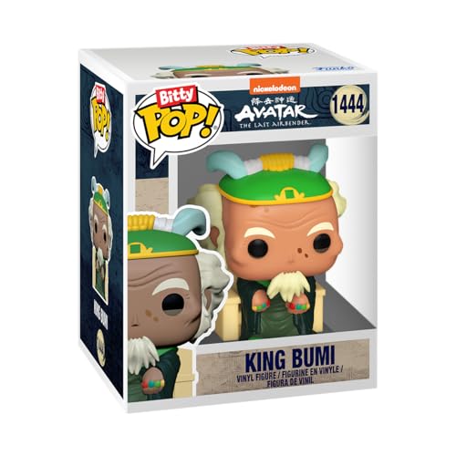 Funko Bitty Pop! Avatar: TLA - Aang 4PK - Aang With Momo, Appa, Toph and A Surprise Mystery Mini Figure - 0.9 Inch (2.2 Cm) - Avatar: the Last Airbender Collectable - Gift Idea - Cake Topper