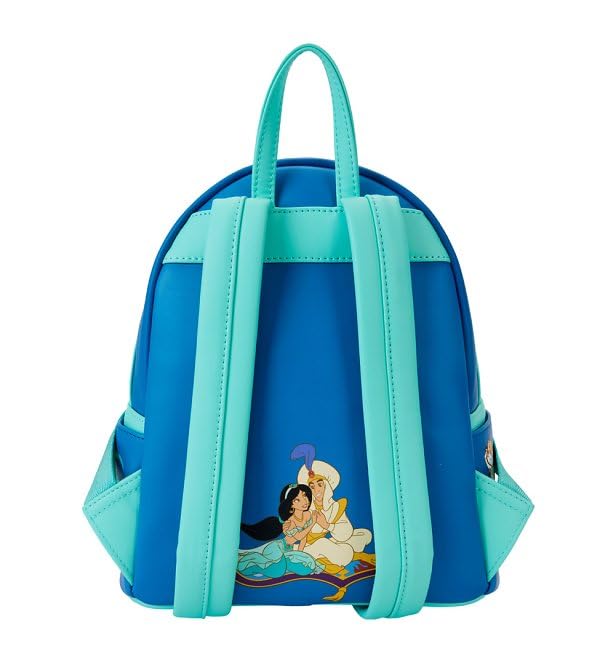 Loungefly Backpacks Disney Princess Jasmine Lenticular Mini Backpack Blue