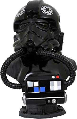 Diamond Select - Star Wars Legends In 3D Tie Pilot 1/2 Scale Bust, Multicolored,Standard,MAR212002