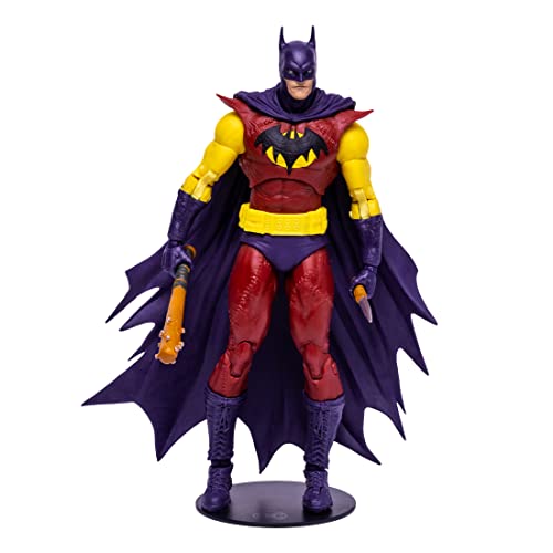 McFarlane Toys, DC Multiverse Batman of Zur-En-Arrh 7-inch Action Figure with 22 Moving Parts, Collectible DC Batman Figure with Unique Collector Character Card – Ages 12+