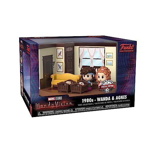 Funko Mini Moments: Marvel: Wanda Vision - LR 80’s - Collectable Vinyl Figure - Gift Idea - Official Merchandise - Toys for Kids & Adults - TV Fans - Model Figure for Collectors and Display