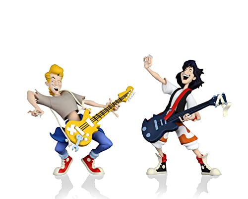 Bill & Ted NECA - Excellent Adventure 6 Inch Action Figure 2Pk, multi coloured