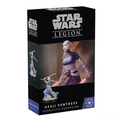 Atomic Mass Games |Star Wars Legion: Asajj Ventress Operative Expansion | Miniatures Game | Ages 14+ | 2 Players | 90 Minutes Playing Time