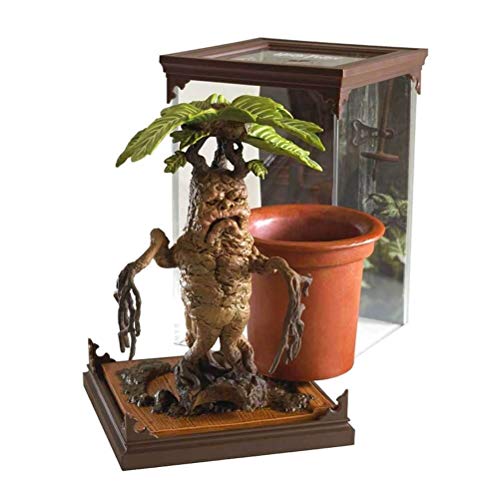 The Noble Collection - Magical Creatures Mandrake - Hand-Painted Magical Creature #17 - Officially Licensed 7in (18.5cm) Harry Potter Toys Collectable Figures - For Kids & Adults