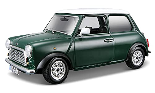 Bburago 18-22011G Mini Cooper 1:24 1969, Green