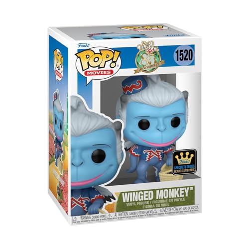 Funko POP! Movies: the Wizard Of Oz - Winged Monkey - 1/6 Odds for Rare Chase Variant - Flocked - Collectable Vinyl Figure - Gift Idea - Official Merchandise - Toys for Kids & Adults - Movies Fans