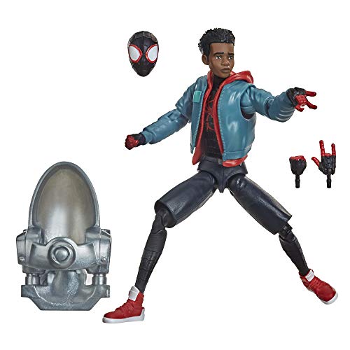 SPIDER-MAN Hasbro Marvel Legends Series Into the Spider-Verse Miles Morales 6-inch Collectible Action Figure Toy and 3 Accessories