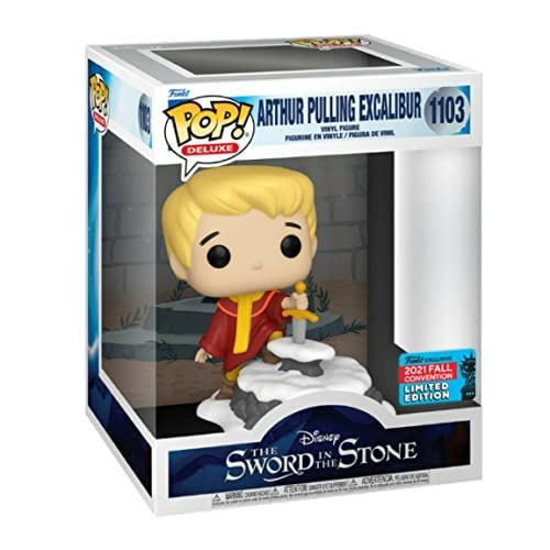 Funko Pop! Disney: The Sword in The Stone - Arthur Pulling Excalibur #1103-2021 Fall Convention Limited Edition Exclusive