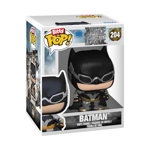 Funko Bitty Pop! Batman 85th - Freeze 4PK and A Surprise Mystery Mini Figure - 0.9 Inch (2.2 Cm) - DC Comics Collectable - Stackable Display Shelf Included - Gift Idea - Party Bags Stocking