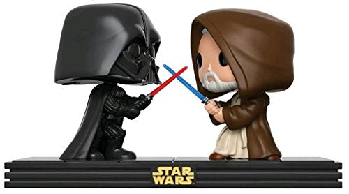 POP! Star Wars: Movie Moments - Death Star Duel (Darth Vader & Obi Wan Kenobi) #225 Bobble-Head Vinyl Figures