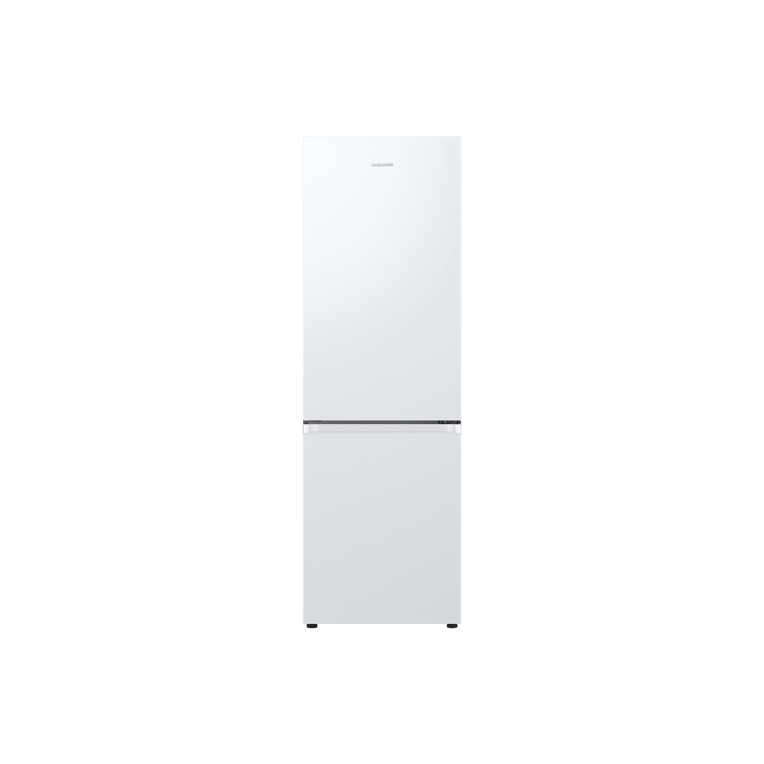 Samsung 4 Series Frost Free Classic Fridge Freezer, Features a Big Door Bin and a Wine Shelf, With All Around Cooling & SpaceMax Technology, White, RB34C600EWW/EU