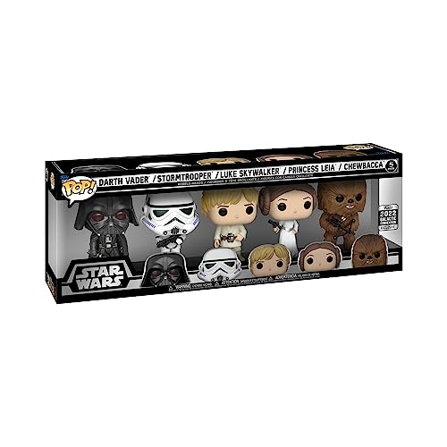 Funko Pop! Vinyl: Star Wars - Darth Vader - 5 Pack - Amazon Exclusive - Collectable Vinyl Figure - Gift Idea - Official Merchandise - Toys for Kids & Adults - Movies Fans