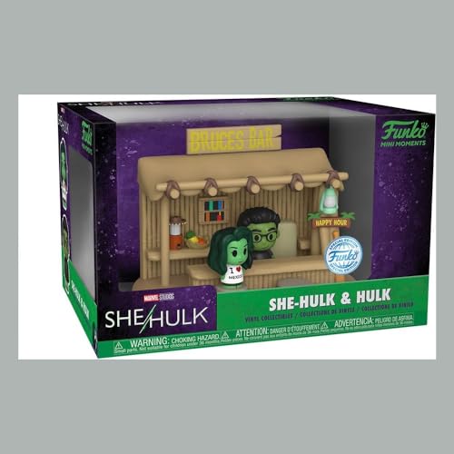 Funko Mini Moments: - She-Hulk - She-Hulk - Collectable Vinyl Figure - Gift Idea - Official Merchandise - Toys for Kids & Adults - TV Fans - Model Figure for Collectors and Display