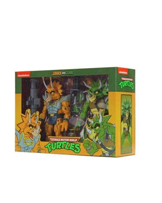 7" TMNT Cartonn Captain Zarax & Zork 2 Pack Figure