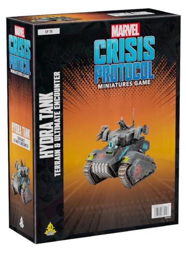 Atomic Mass Games Marvel Crisis Protocol Hydra Tank and Ultimate Encounter Terrain Pack | Miniatures Battle Game | Strategy Game for Adults | Ages 14+ | 2 Players | Avg. Playtime 90 Minutes | Made