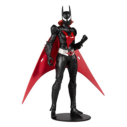 McFarlane Toys, 7-Inch DC Batman Beyond Batwoman Action Figure with 22 Moving Parts, Collectible DC Figure with Unique Collectible Character Card – Ages 12+