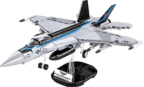 COBI 5805 F/A-18E Super Hornet Top Gun Building Blocks, Silver