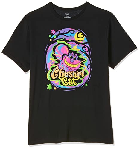 Funko DISNEY - Chat du Cheshire - T-Shirt POP Blacklight (L)