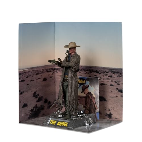 McFarlane Toys Fallout The Ghoul 6" Inch Posed Figure – Highly Detailed Collectible from the Amazon MGM Studios Series – Ideal for Fans