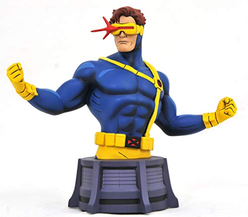 DIAMOND SELECT TOYS JUL192665 X-Men Marvel Animated Cyclops Bust, Multicolor