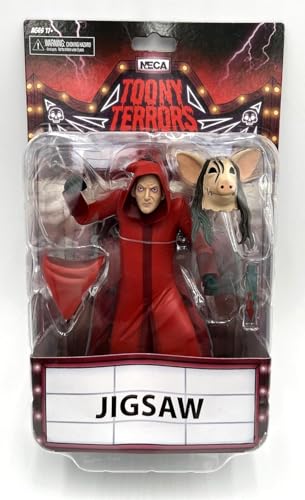 NECA Jigsaw Killer Red Robe Scale Action Fig. 15cm Saw toony Terrors