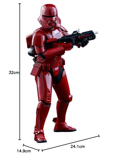 1:6 Sith Jet Trooper Figure - Star Wars: The Rise of Skywalker, Red